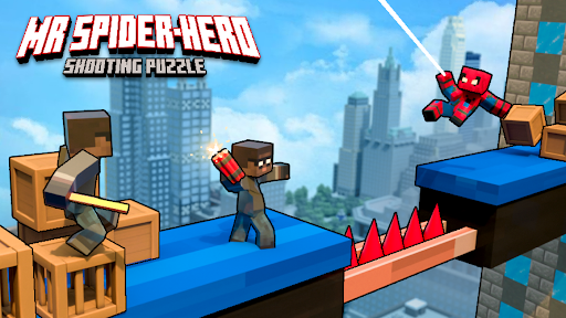 Mr Spider Hero Shooting Puzzle Mr Spider Hero Shooting Puzzle